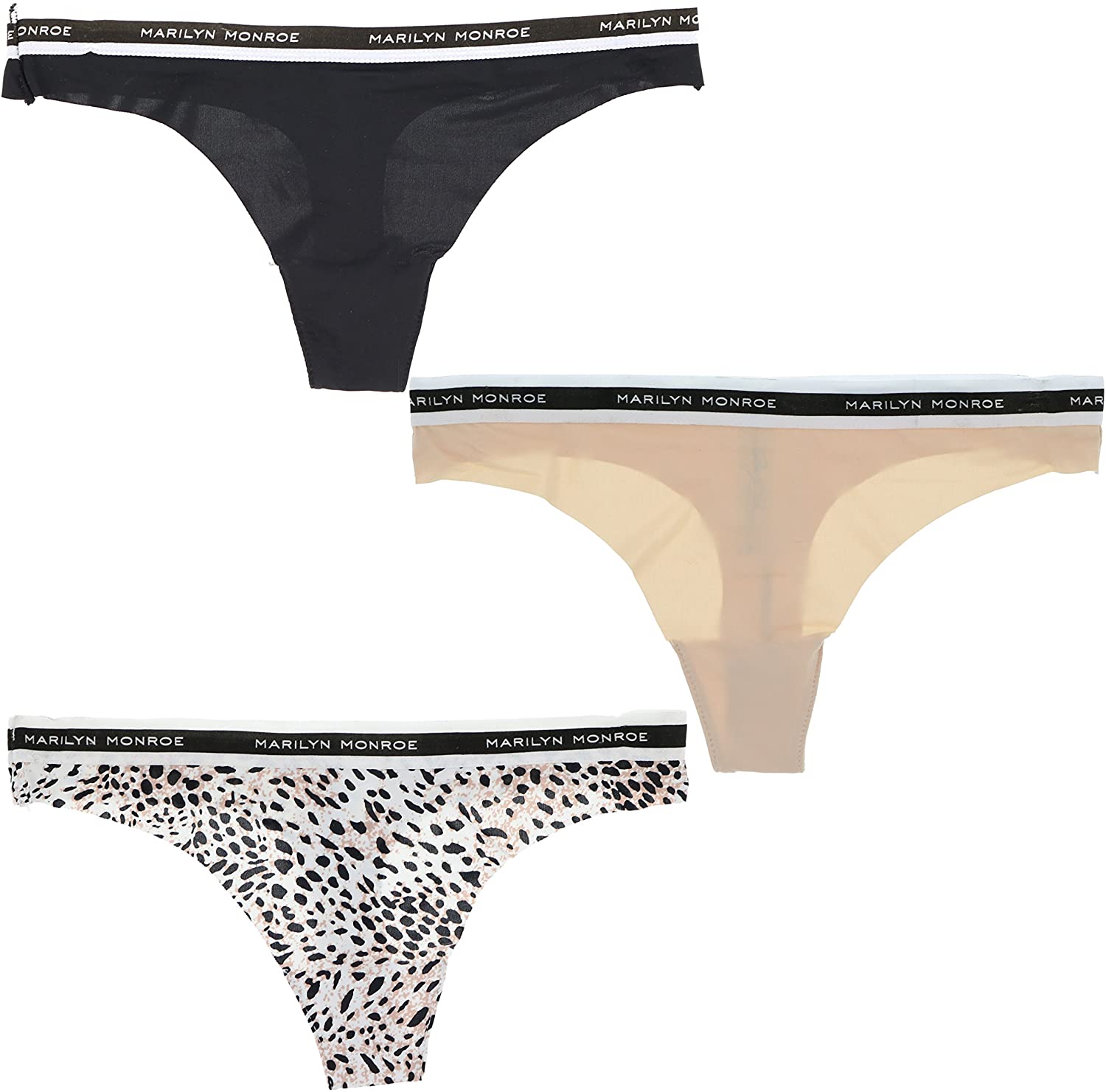 Price:$22.00 Monroe Intimates Womens Seamless Sporty Thong Panties Underwear (3 Pr) : Clothing, Shoes & Jewelry