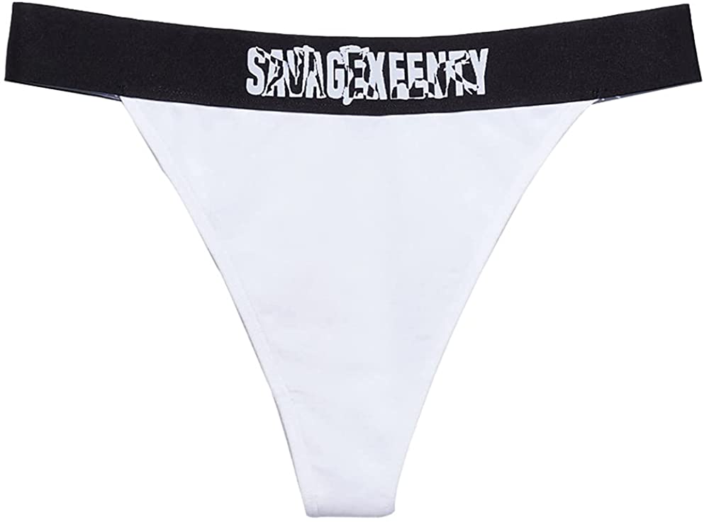 Price:$12.65 X Fenty, Women's, Showgirl High-Leg Thong : Clothing, Shoes & Jewelry