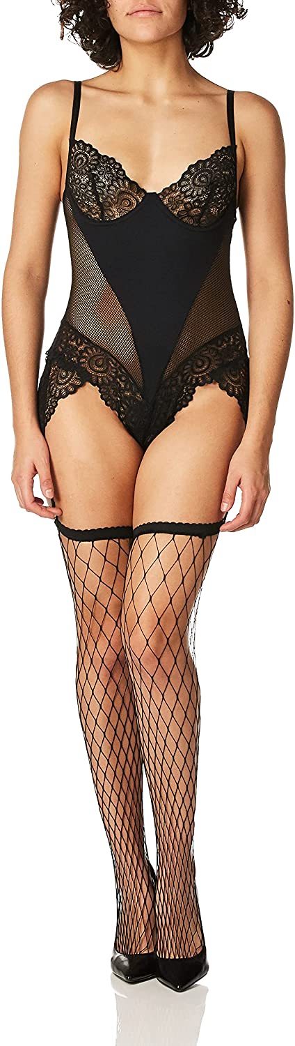 Price:$19.52 Women's Lustful Nights Sexy Stretch Mesh Thong Teddiette: Clothing, Shoes & Jewelry