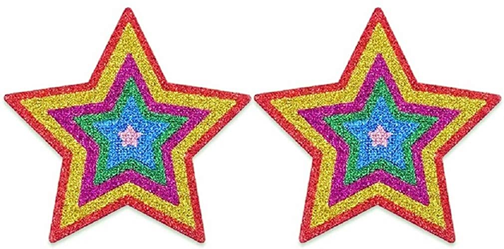 Price:$9.99 Crafty owl Fun and Sexy Holidays Christmas Pasties (Stars) Gold: Clothing, Shoes & Jewelry