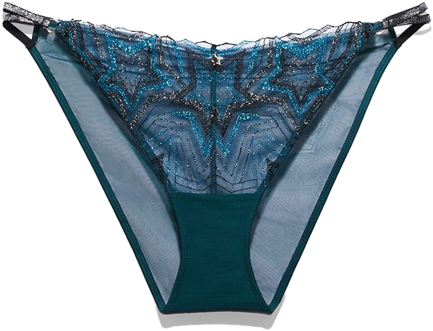 Price:$23.20 X Fenty, Women's, Shining Star Lace String Bikini at Amazon Women’s Clothing store