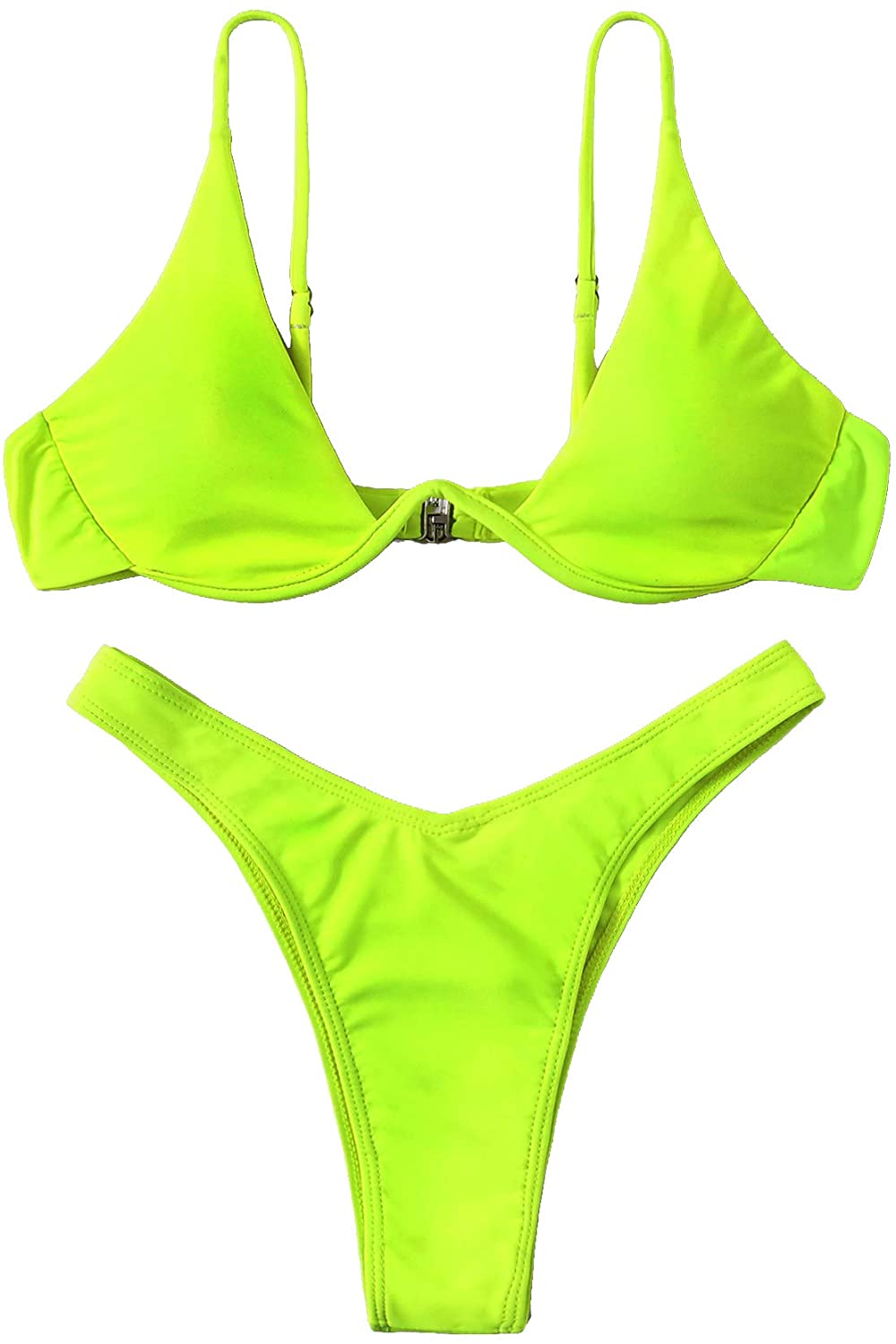 Price:$16.99 Women's Sexy Triangle Bathing Two Pieces Swimsuit Bikini Set : Clothing, Shoes & Jewelry