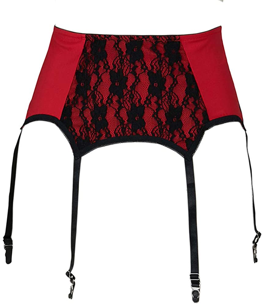 Price:$8.99 Women's Lace Garter Belt with Straps for Stockings Suspender Belt for Bride Wedding Glters(Only Garter) : Clothing, Shoes & Jewelry