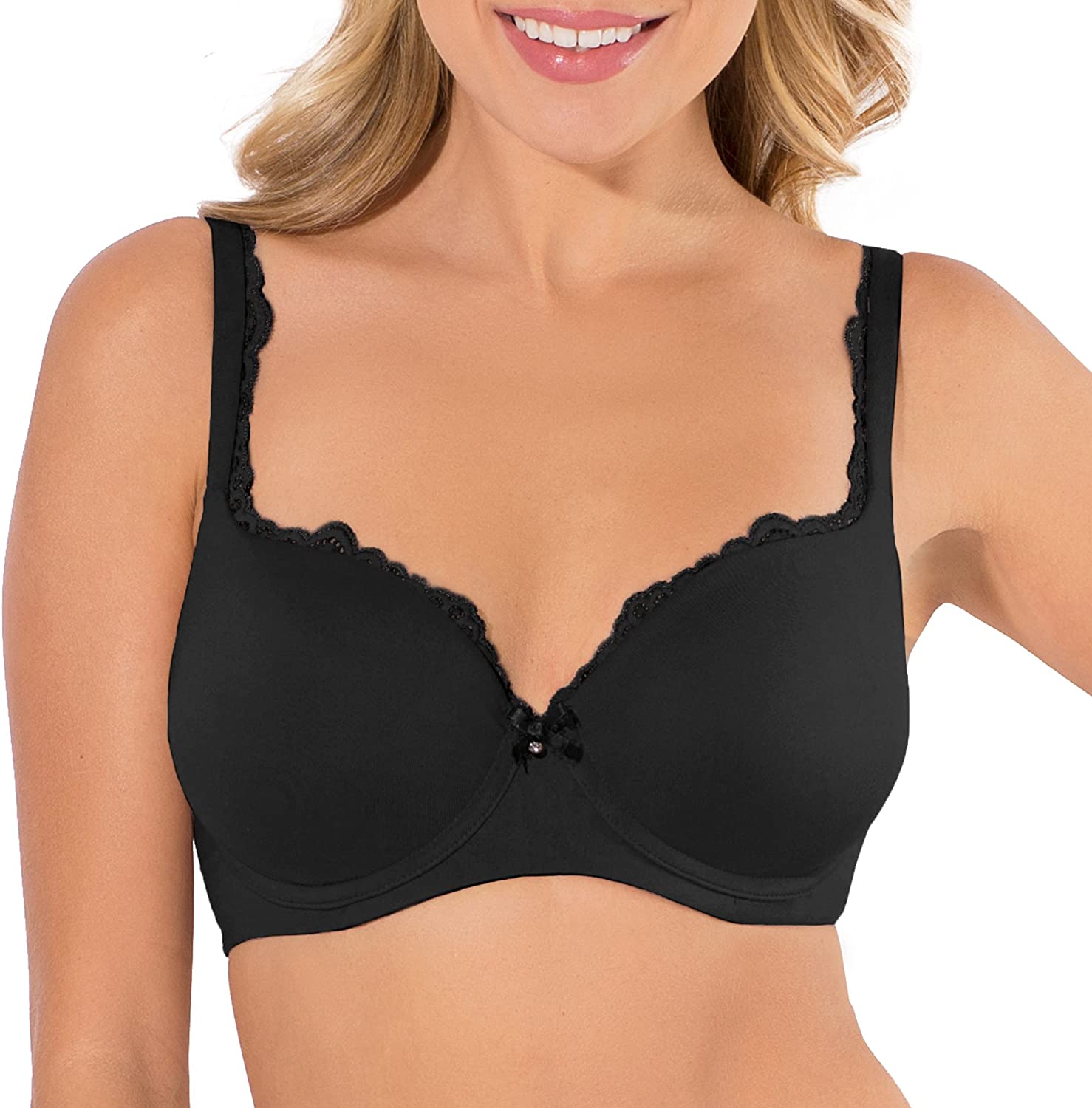 Price:$9.97 & Sexy Women's Perfect Demi T-Shirt Bra at Amazon Women’s Clothing store