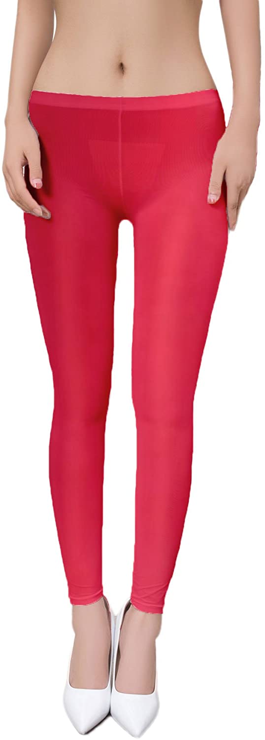Price:$10.99 Womens Sexy Lingerie See Through Leggings Sheer Leggings Multi-Colors at Amazon Women’s Clothing store