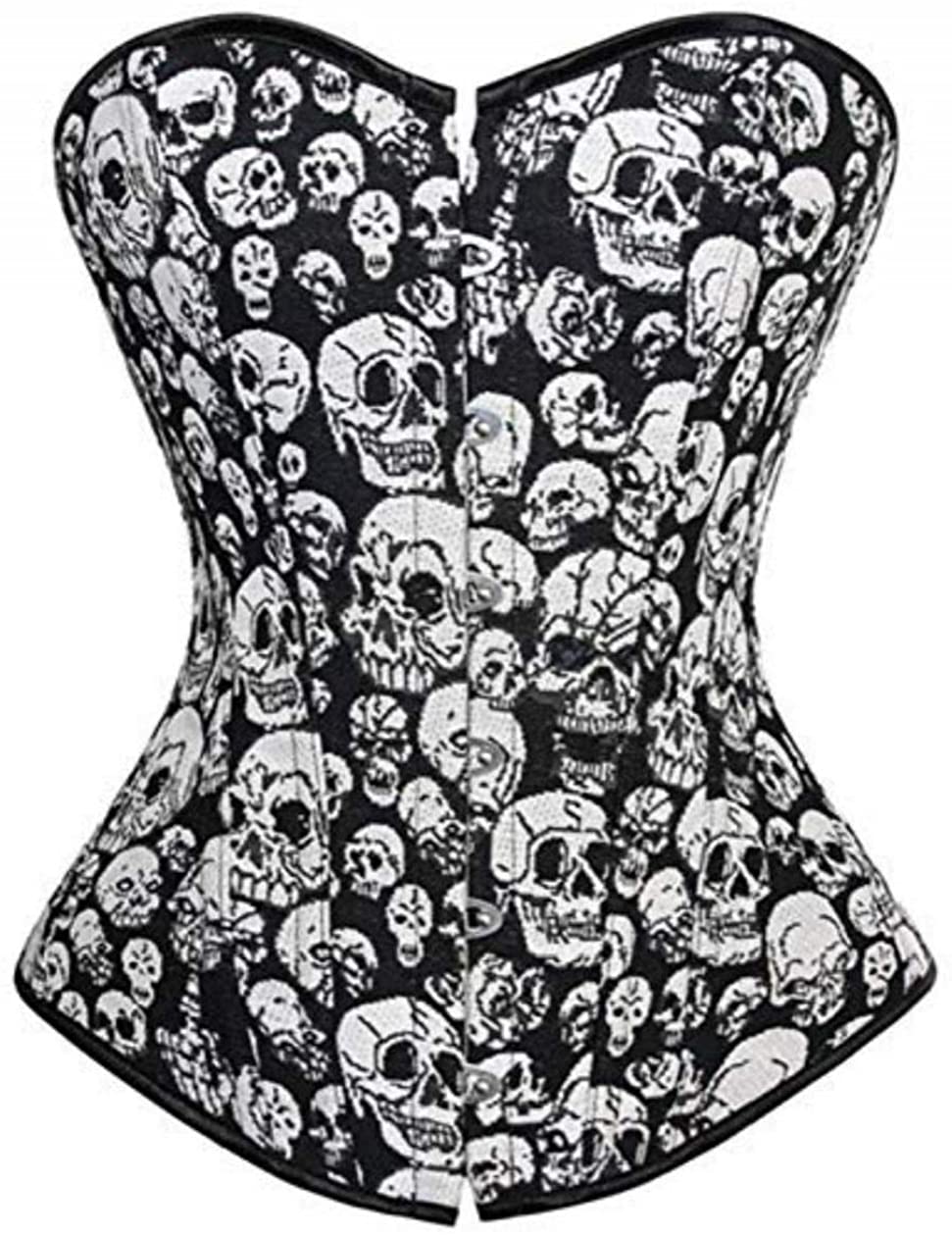 Price:$15.69 Women's Sexy Waist Cincher Lace up Boned Lingerie Bustier Corset Top Black at Amazon Women’s Clothing store