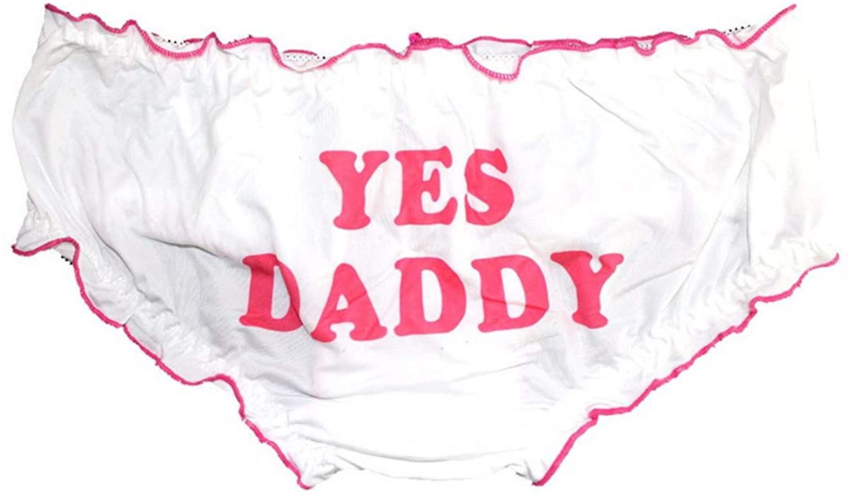 Price:$9.99 Briefs for Women Cute Print Girl Lingerie Ladies Underwear Panties Lady Briefs (Yes Daddy) at Amazon Women’s Clothing store