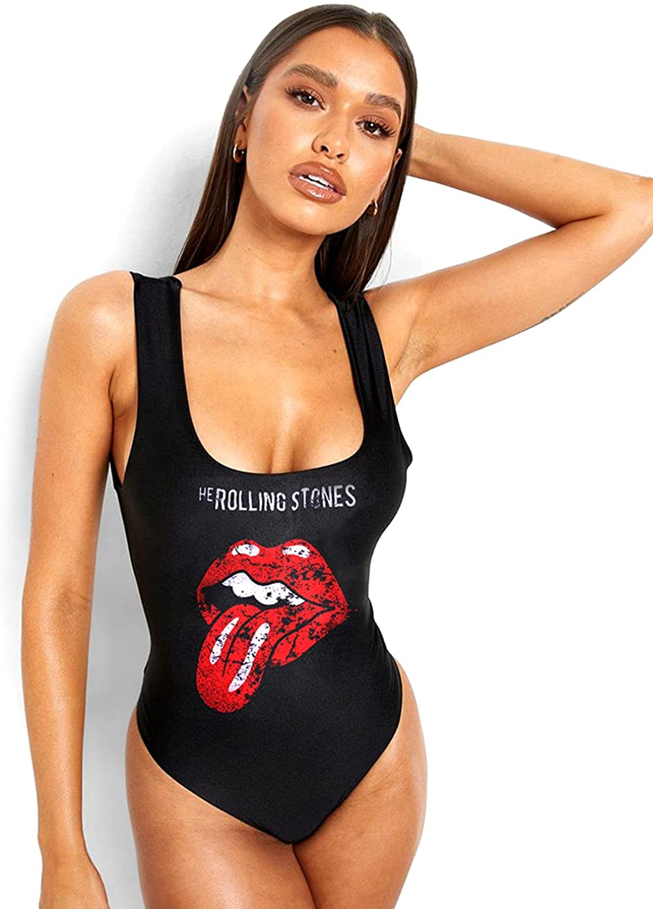Price:$13.99 Women's One Piece Swimsuits U Neck Bathing Suits V Back Monokini Athletic Training Swimwear at Amazon Women’s Clothing store