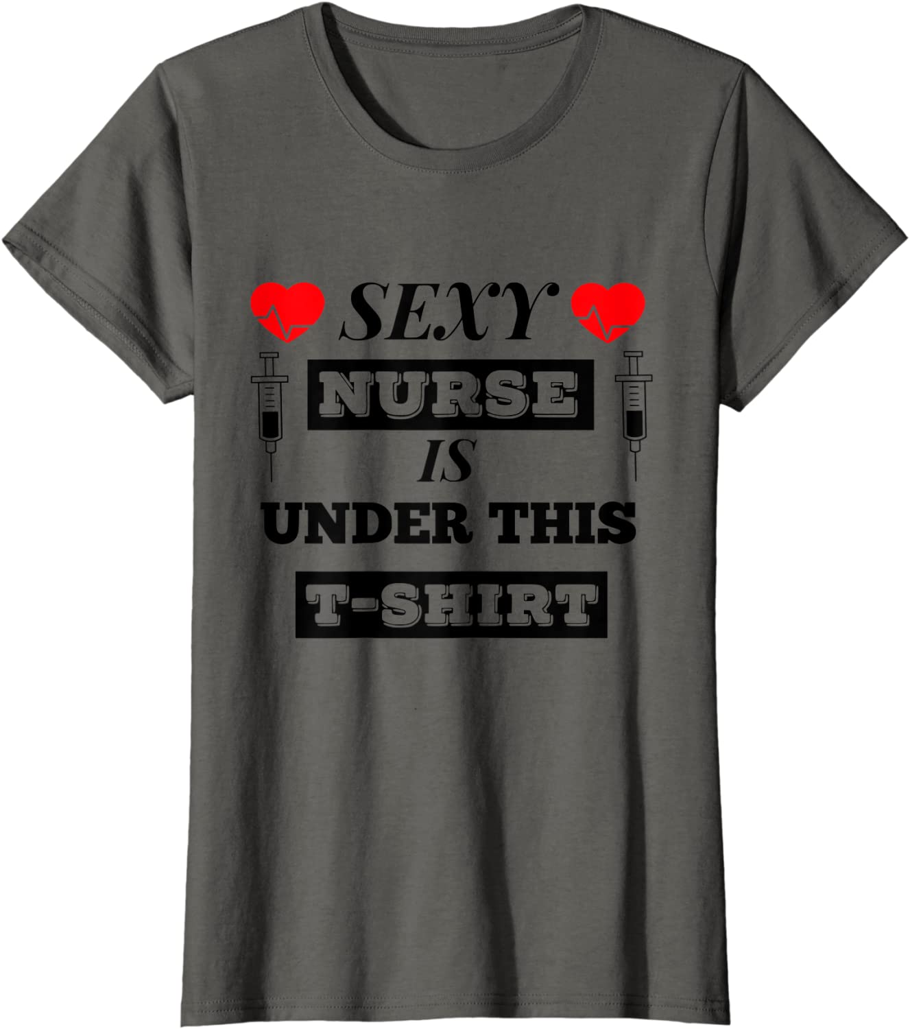 Price:$13.10 Sexy Nurse Lingerie Costume tee. Funny gift for hot nurses T-Shirt : Clothing, Shoes & Jewelry
