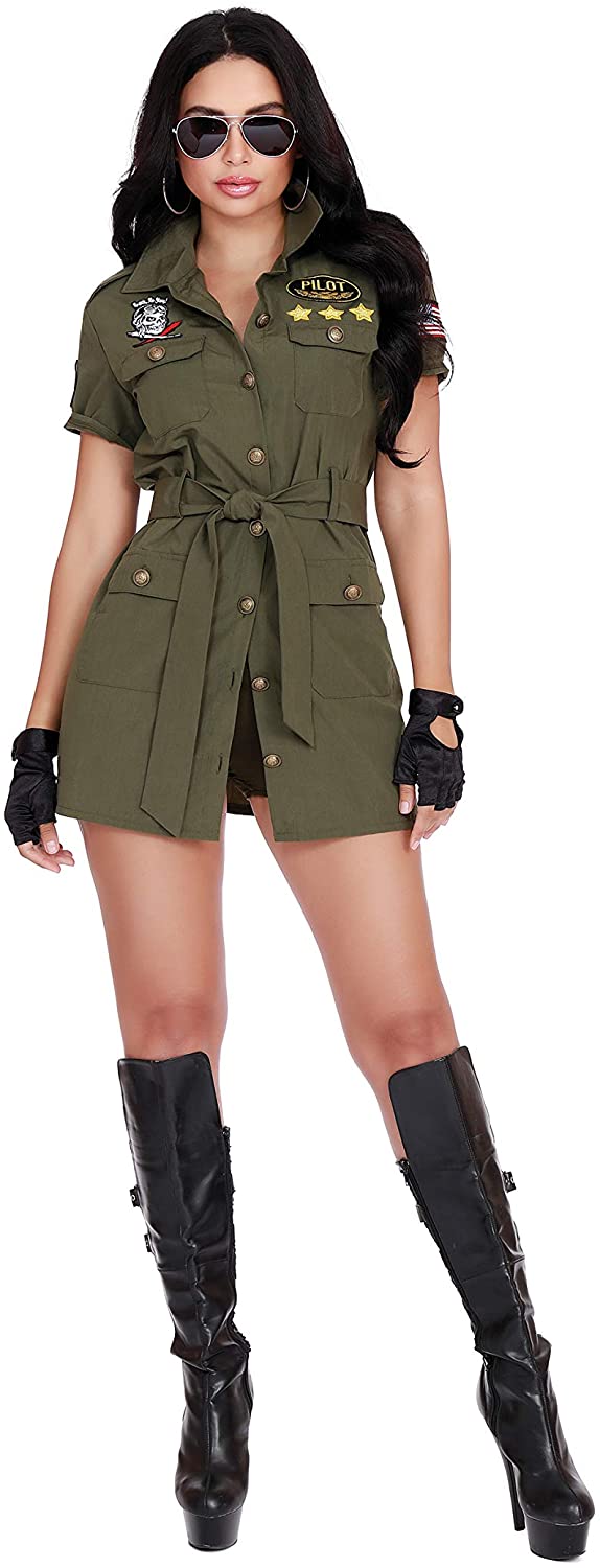 Price:$39.90 Women's Fighter Pilot: Clothing, Shoes & Jewelry