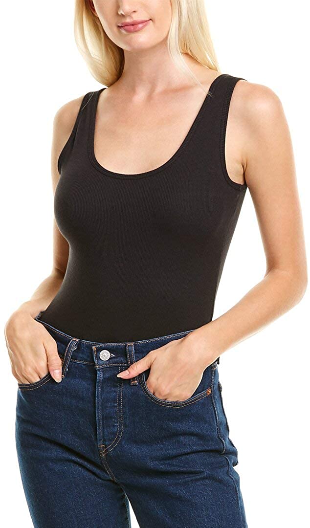 Price:$43.84 Luxury Rib Tank Bodysuit at Amazon Women’s Clothing store