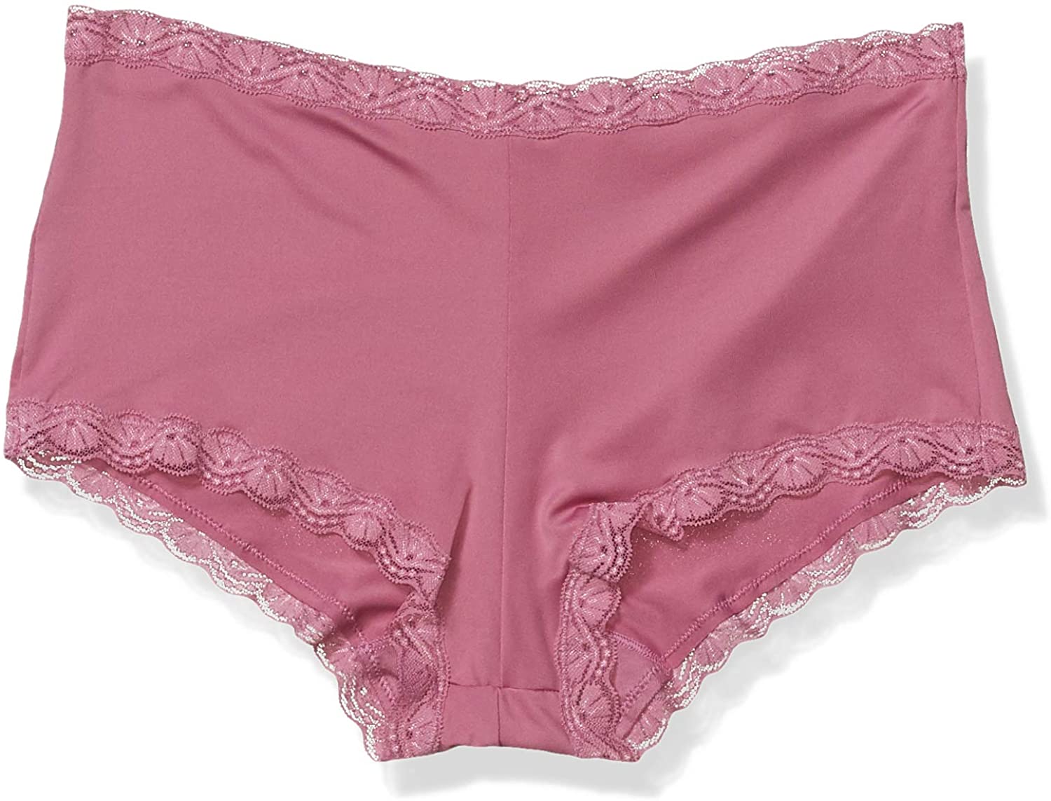 Price:$3.05 Women's One Fab Fit Microfiber with Lace Boyshort at Amazon Women’s Clothing store