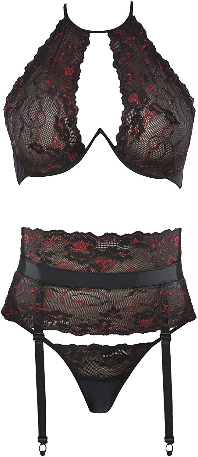 Price:$30.36 womens Enticed Lingerie Set: Clothing, Shoes & Jewelry