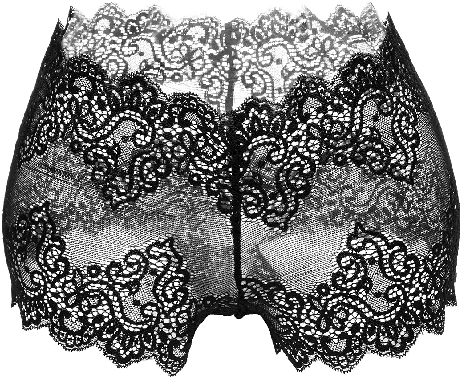 Price:$20.99 Must Haves Lace Underwear (Black, Large) at Amazon Women’s Clothing store