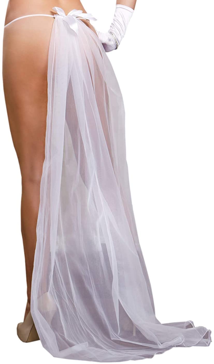 Price:$18.14 Women's Plus Size Lace G-String W/Long Veil: Clothing, Shoes & Jewelry