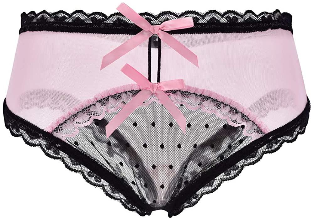 Price:$6.99 Sexy Lace Underwear Hipster Soft Cool Panties Low Waist Briefs at Amazon Women’s Clothing store