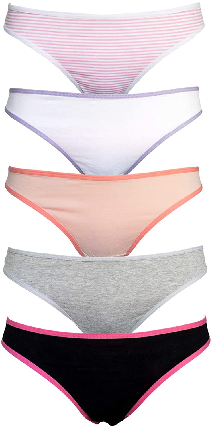Price:$13.99 Cotton Thongs for Women-Ladies Underwear Panties- Women's Thong Pack Breathable : Clothing, Shoes & Jewelry