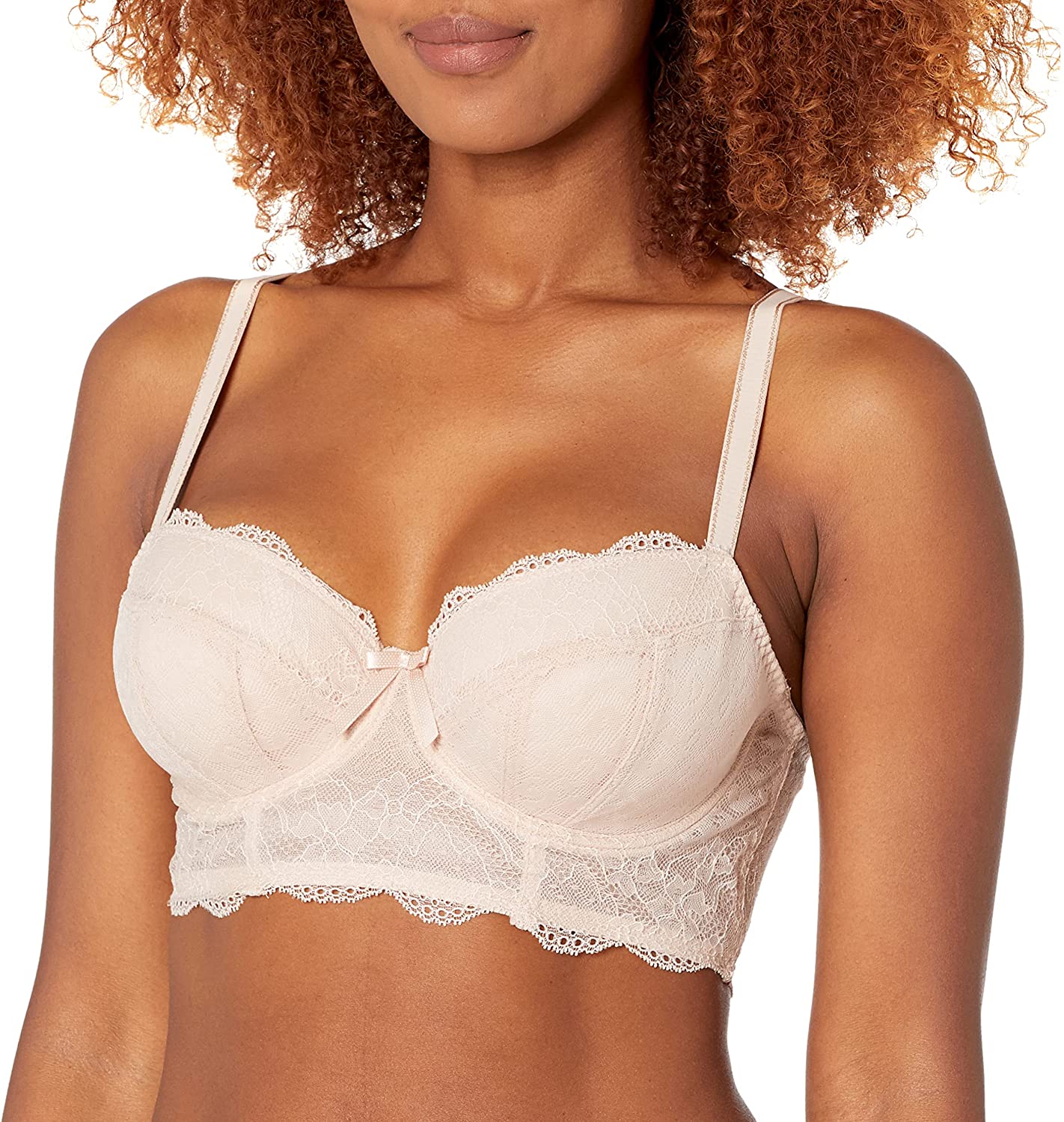 Price:$22.64 Women's Fancies Underwire Longline Bra at Amazon Women’s Clothing store