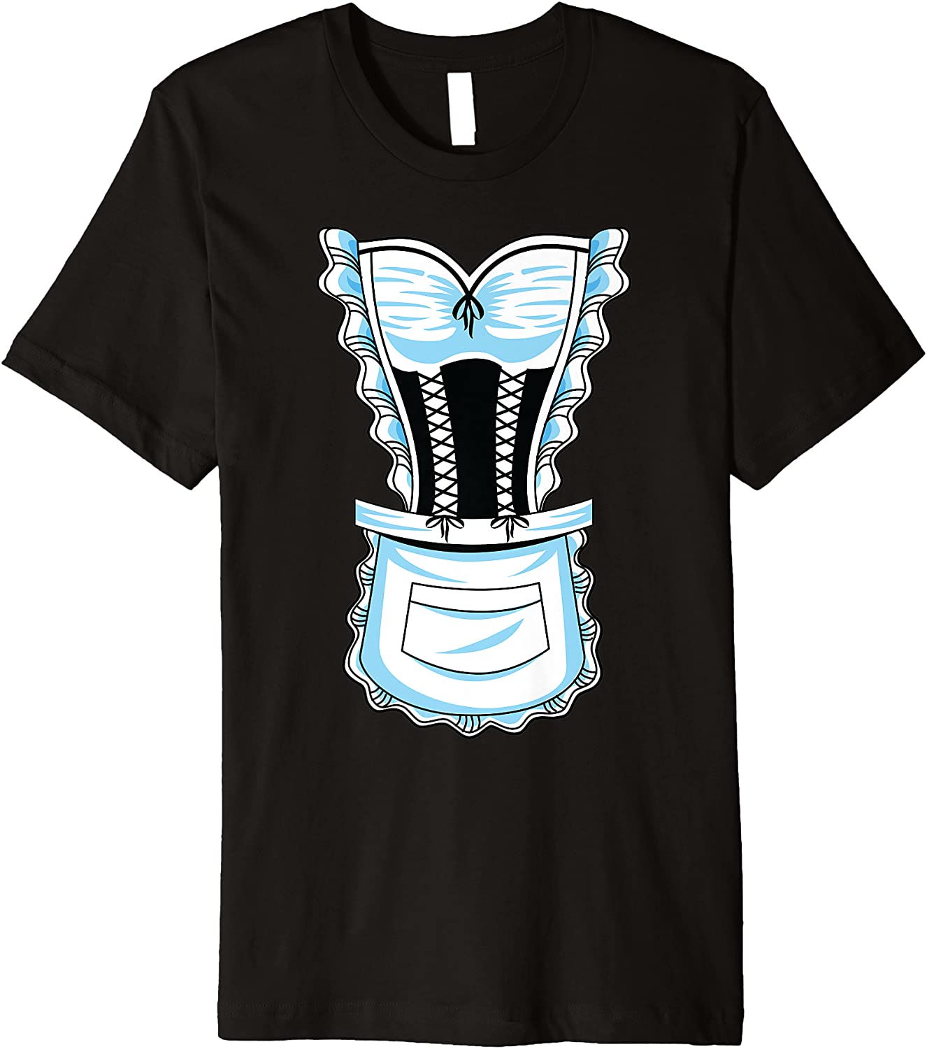 Price:$15.99 Maid Costume Shirt | Cool Halloween Housemaid Gift : Clothing, Shoes & Jewelry