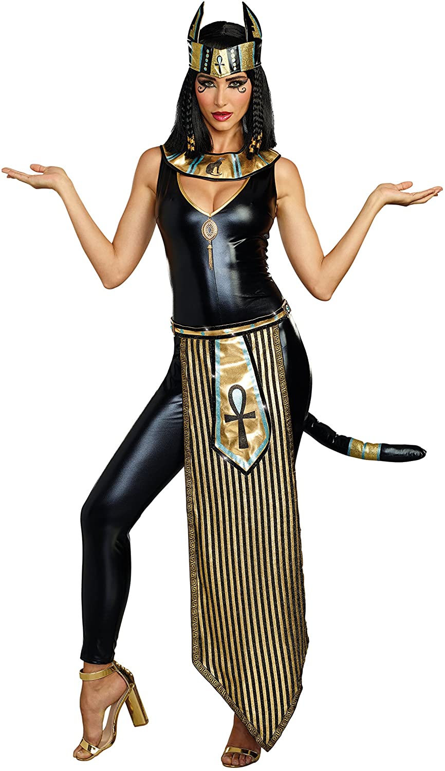 Price:$28.09 Women's Egyptian Kitty of De Nile Sexy: Clothing, Shoes & Jewelry