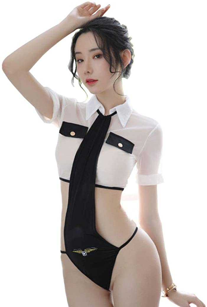 Price:$15.99 Sexy Police Costume Cosplay Lingerie Set Temptation School Girl Outfit Lingerie for Women (white) : Clothing, Shoes & Jewelry