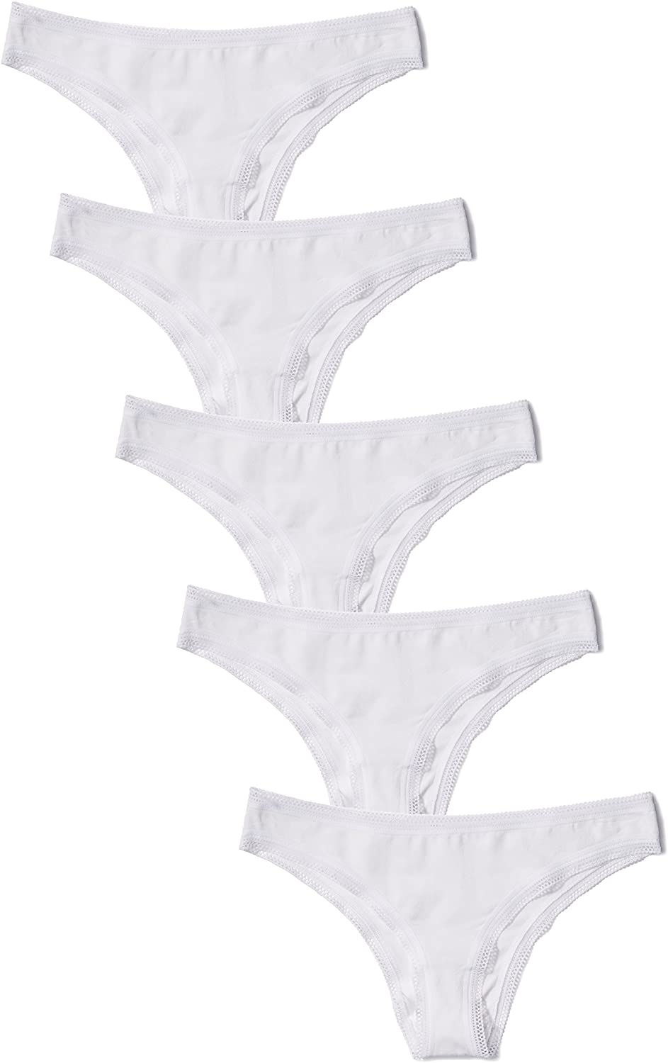 Price:$15.04 & Lilly Women's Brazilian Knicker, Pack of 5 : Clothing, Shoes & Jewelry