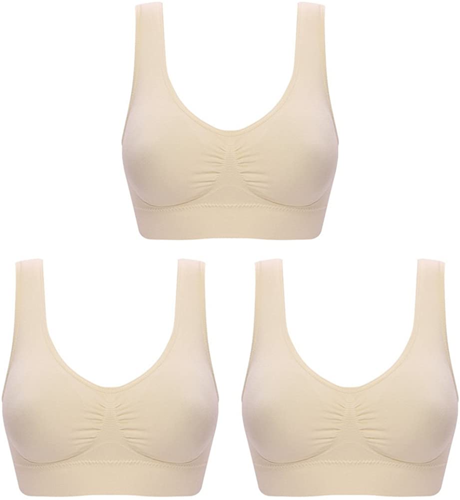 Price:$7.99 Womens Sports Bra Fitness Racerback Workout Yoga Bras at Amazon Women’s Clothing store