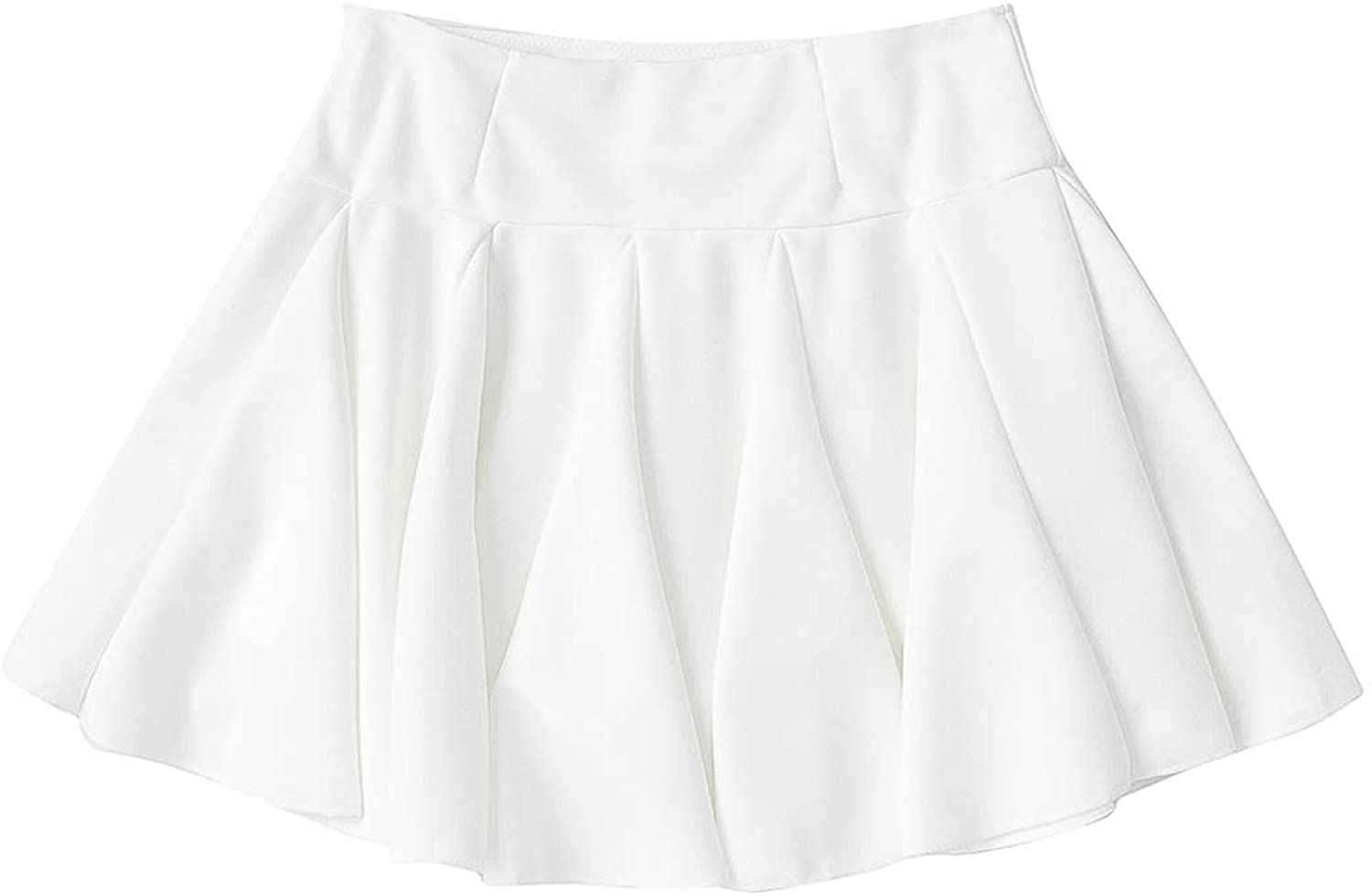Price:$17.99 Women's Elastic Waist Plaid Pleated Skirt Tartan Skater School Uniform Mini Skirts : Clothing, Shoes & Jewelry