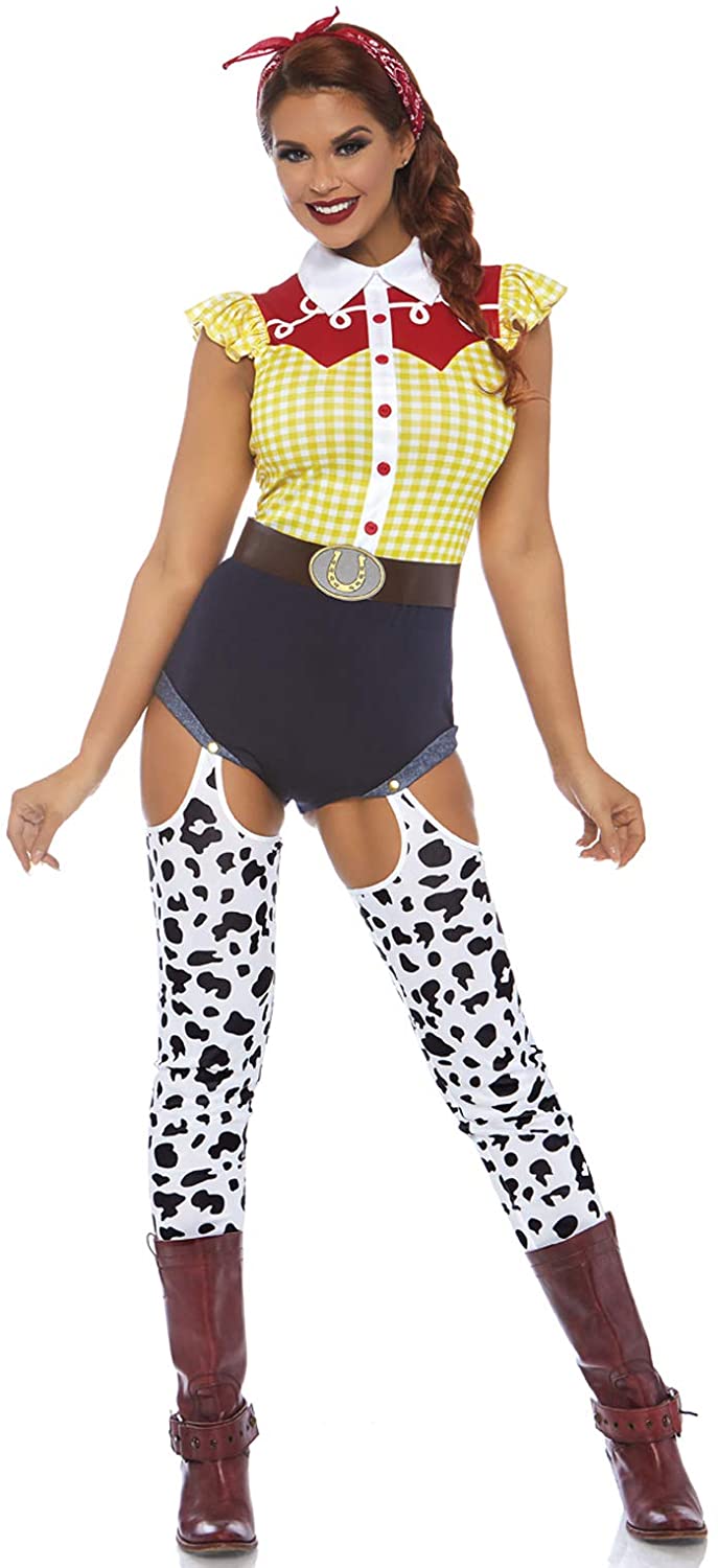 Price:$44.99 Avenue Women's Giddy-up Sexy Cowgirl Costume: Clothing, Shoes & Jewelry