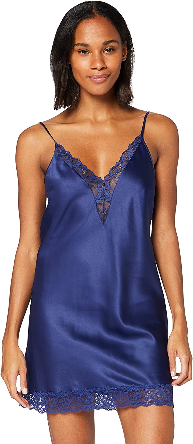 Price:$20.18 Brand - Iris & Lilly Women's Satin Negligee : Clothing, Shoes & Jewelry