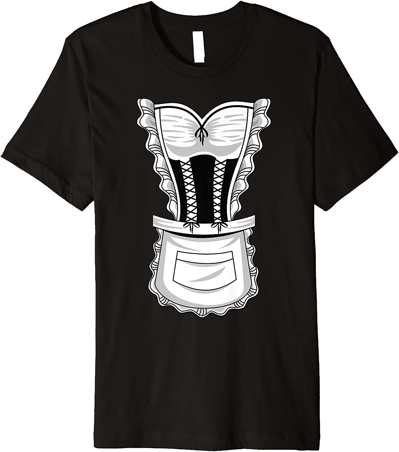 Price:$21.99 Maid Costume Shirt | Cool Halloween Housemaid Gift : Clothing, Shoes & Jewelry