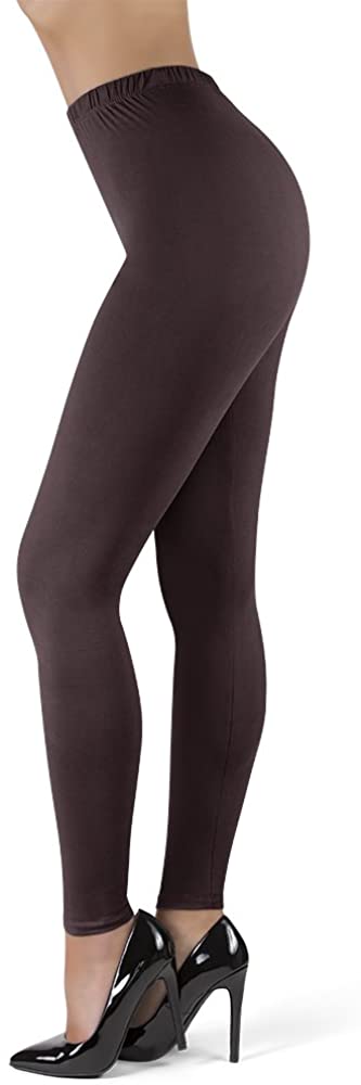 Price:$9.91 High Waisted Ultra Soft Leggings | 1" Waistband | 22 Colors at Amazon Women’s Clothing store