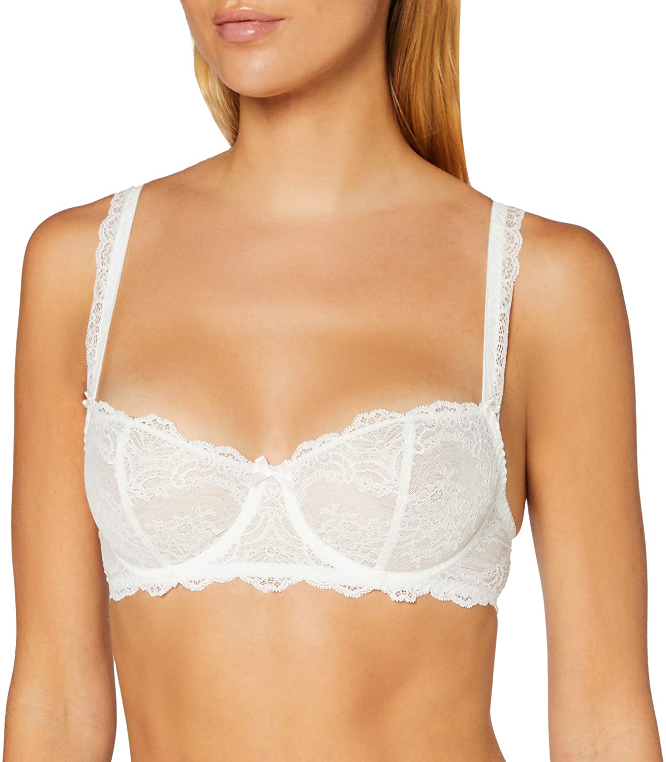 Price:$41.46 Women's Danse Des Sens Half Cup Bra at Amazon Women’s Clothing store