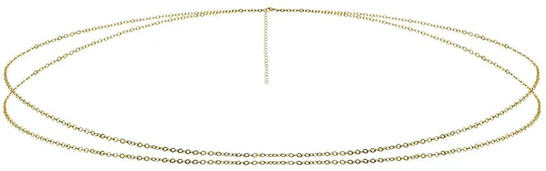 Price:$6.99 Waist Chain Gold Body Chain Belly Chain | Summer Beach Bikini Chains | Party Body Chains Jewelry for Women and Girls (Gold-4) : Clothing, Shoes & Jewelry