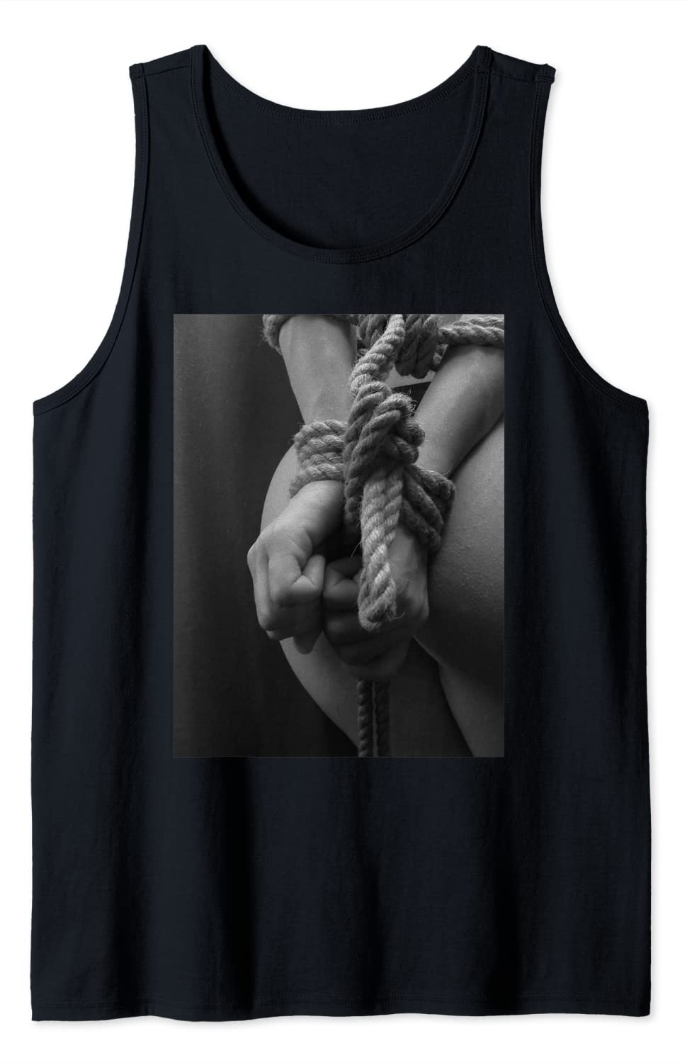 Price:$22.99 Ass Japanese Rope Bondage Vintage BDSM Shibari Kinbaku Tank Top : Clothing, Shoes & Jewelry