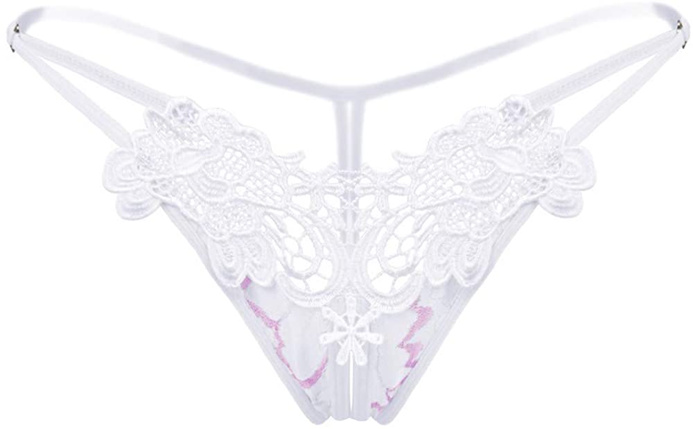Price:$6.99 Black Charming Thong Lingerie lace G-String T-Back Panties Strappy Body Harness Panties Gift for Valentine: Clothing, Shoes & Jewelry