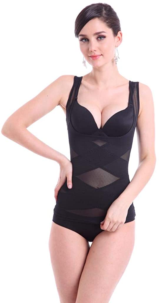 Price:$14.98 Tummy Control Shapewear- Slim Waist Trainer- Body Shaper Black, Beige at Amazon Women’s Clothing store