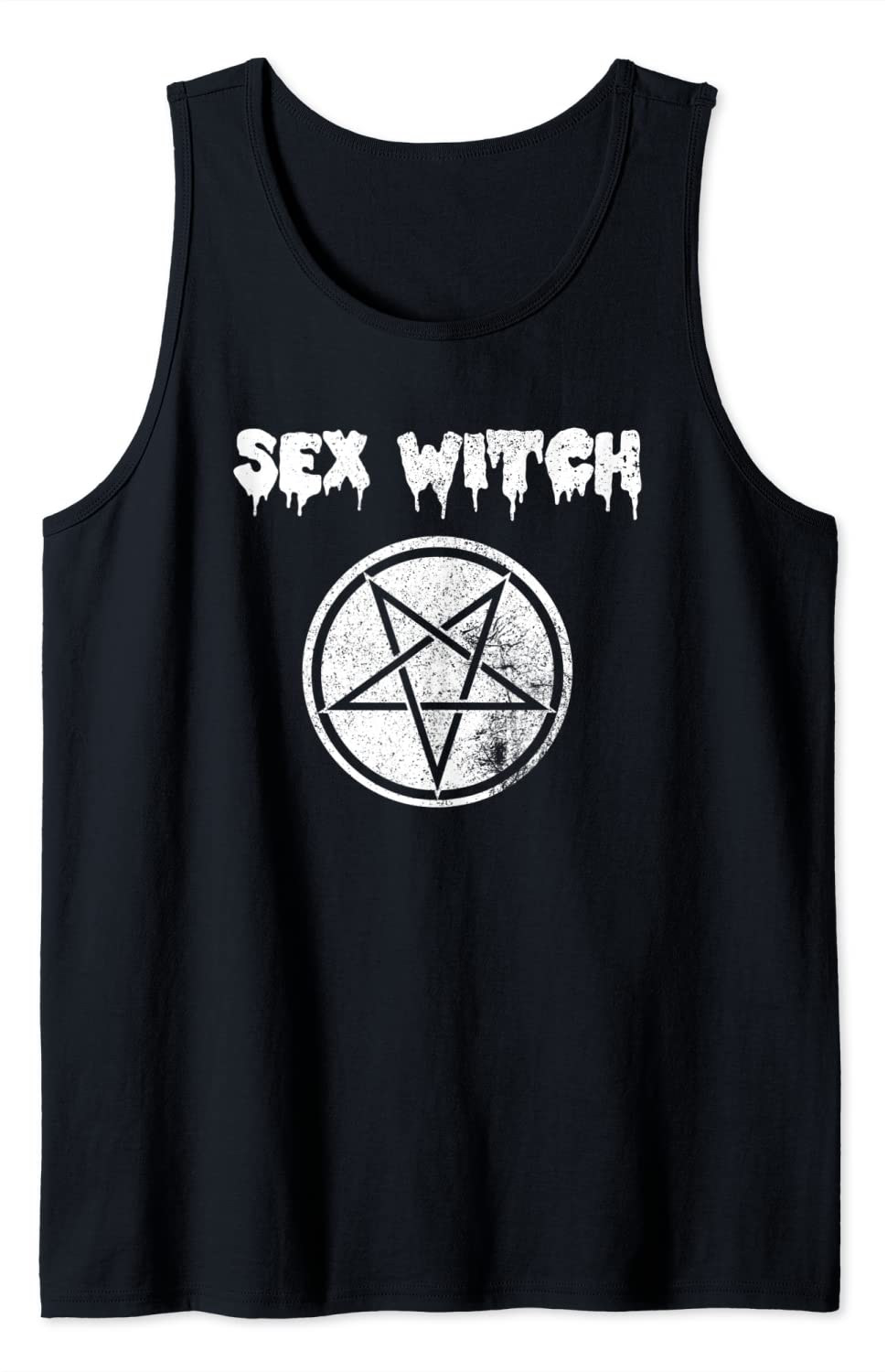 Price:$15.99 Sex Witch Funny Kinky Costume Party Humor Tank Top : Clothing, Shoes & Jewelry