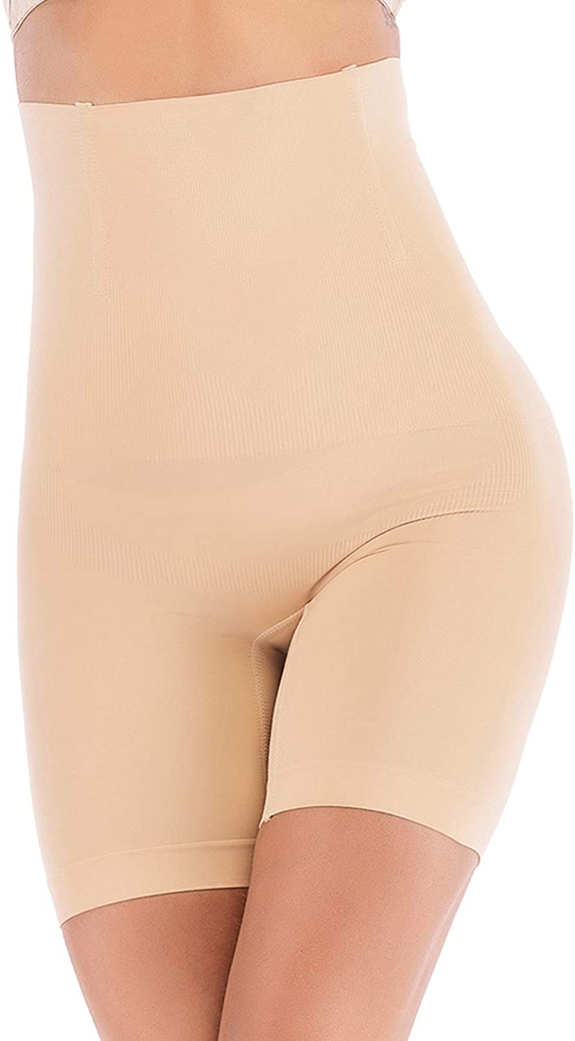 Price:$7.99 Days Delivery Women Tummy Control Body Shaper Seamless Thigh Slimming Boyshort Breathable Slip Shapewear at Amazon Women’s Clothing store