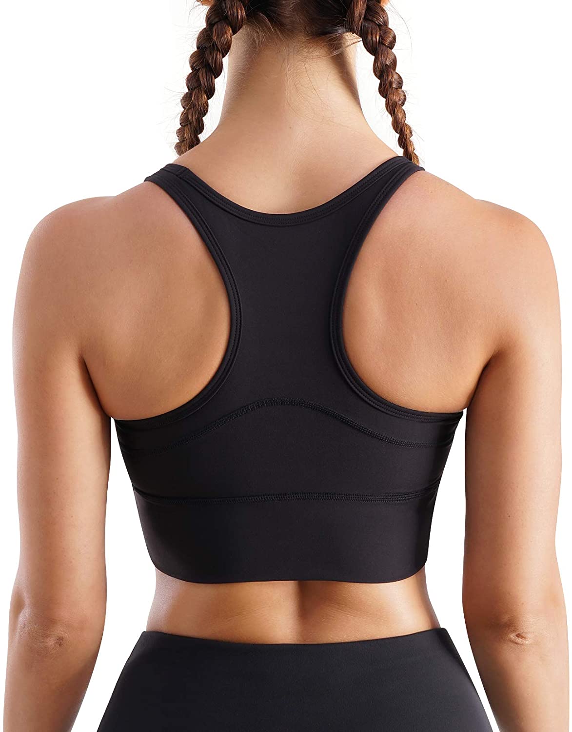 Price:$9.99 Women's Sports Bra Medium Support Yoga Bras Cross Back Sexy Sport Pads Bras for Women Fitness Bra(Black, Small) : Clothing, Shoes & Jewelry