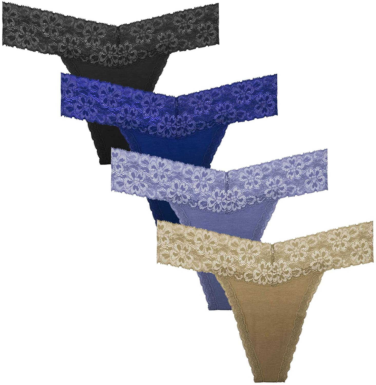 Price:$9.99 for Women Sexy, Cotton Thong Underwear for Women T Back Lace Cotton Womens Panties : Clothing, Shoes & Jewelry