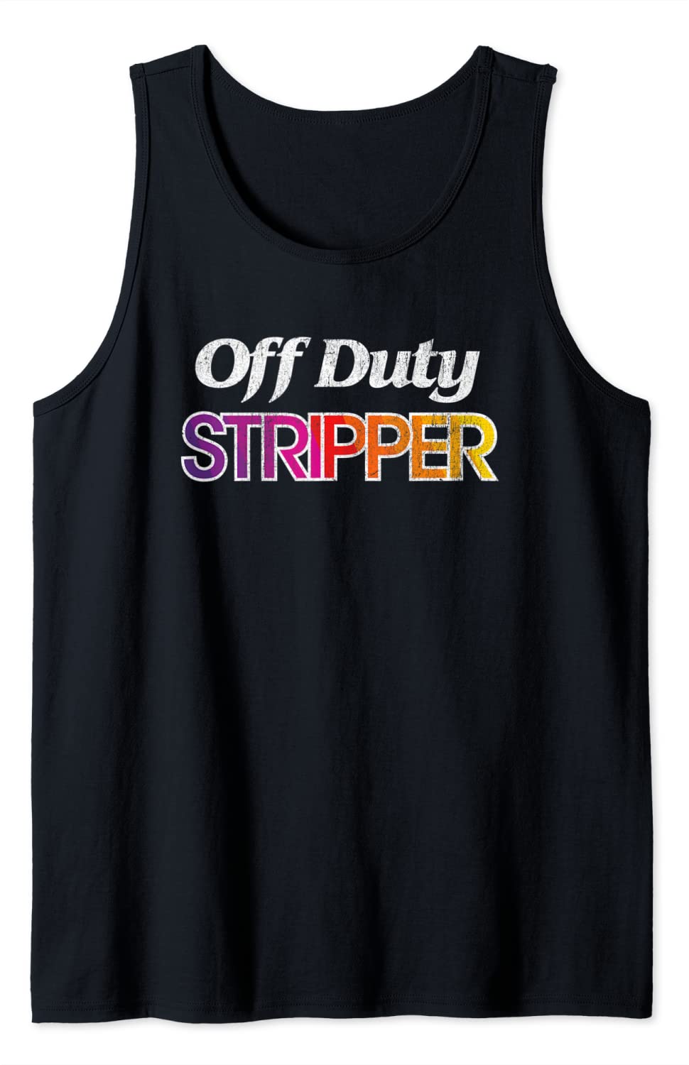 Price:$19.99 Style Off Duty Stripper Tank Top : Clothing, Shoes & Jewelry