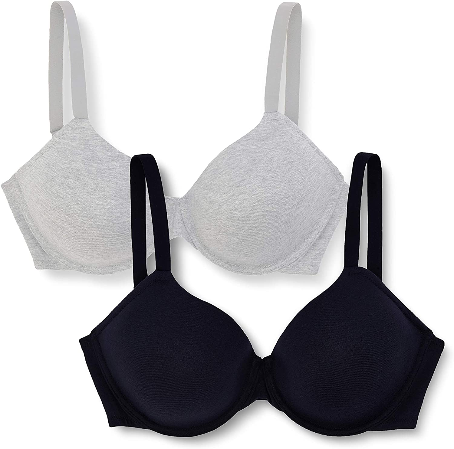 Price:$21.00 & Lilly Women's T-Shirt Cotton Bra, Pack of 2 : Clothing, Shoes & Jewelry
