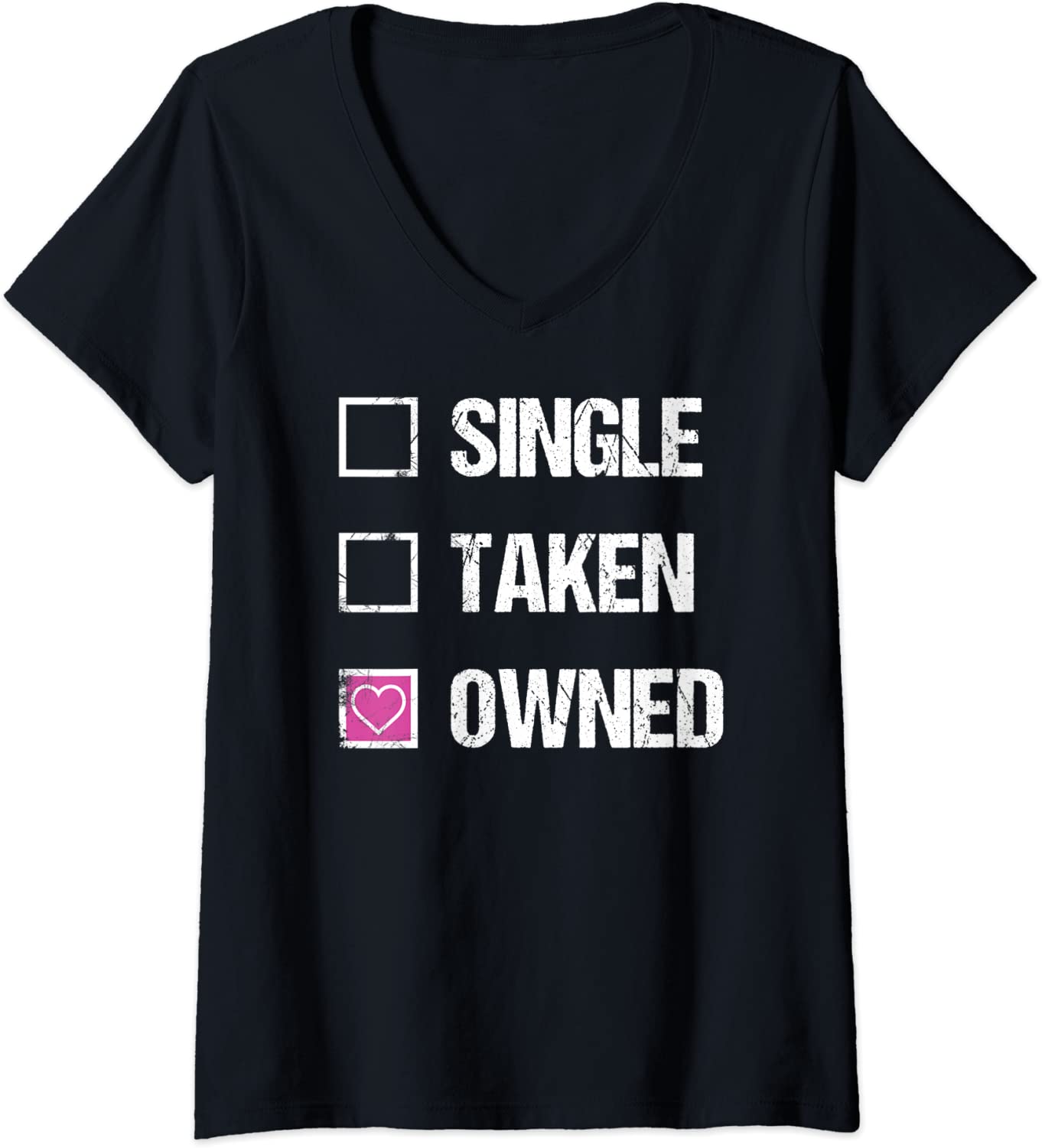 Price:$19.99 BDSM Owned Dom Owner Submissive Kink Fetish Owner Sex Slave V-Neck T-Shirt : Clothing, Shoes & Jewelry
