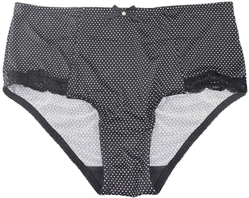 Price:$9.99 Women's Plus Size Sexy Printing Everyday Panty with Diamond at Amazon Women’s Clothing store
