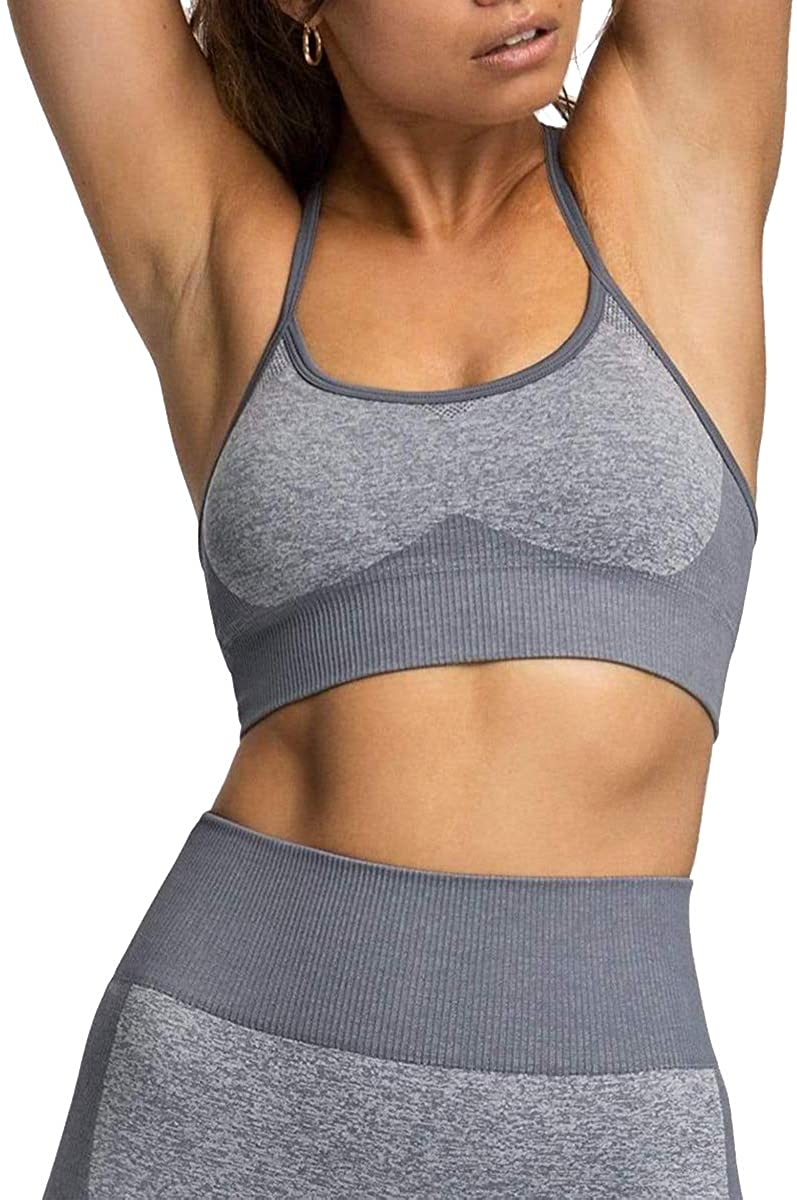 Price:$13.99 Womens High Waisted Leggings, Seamless Tight Workout Leggings Gym Yoga Pants Tummy Control Sports Compression : Sports & Outdoors