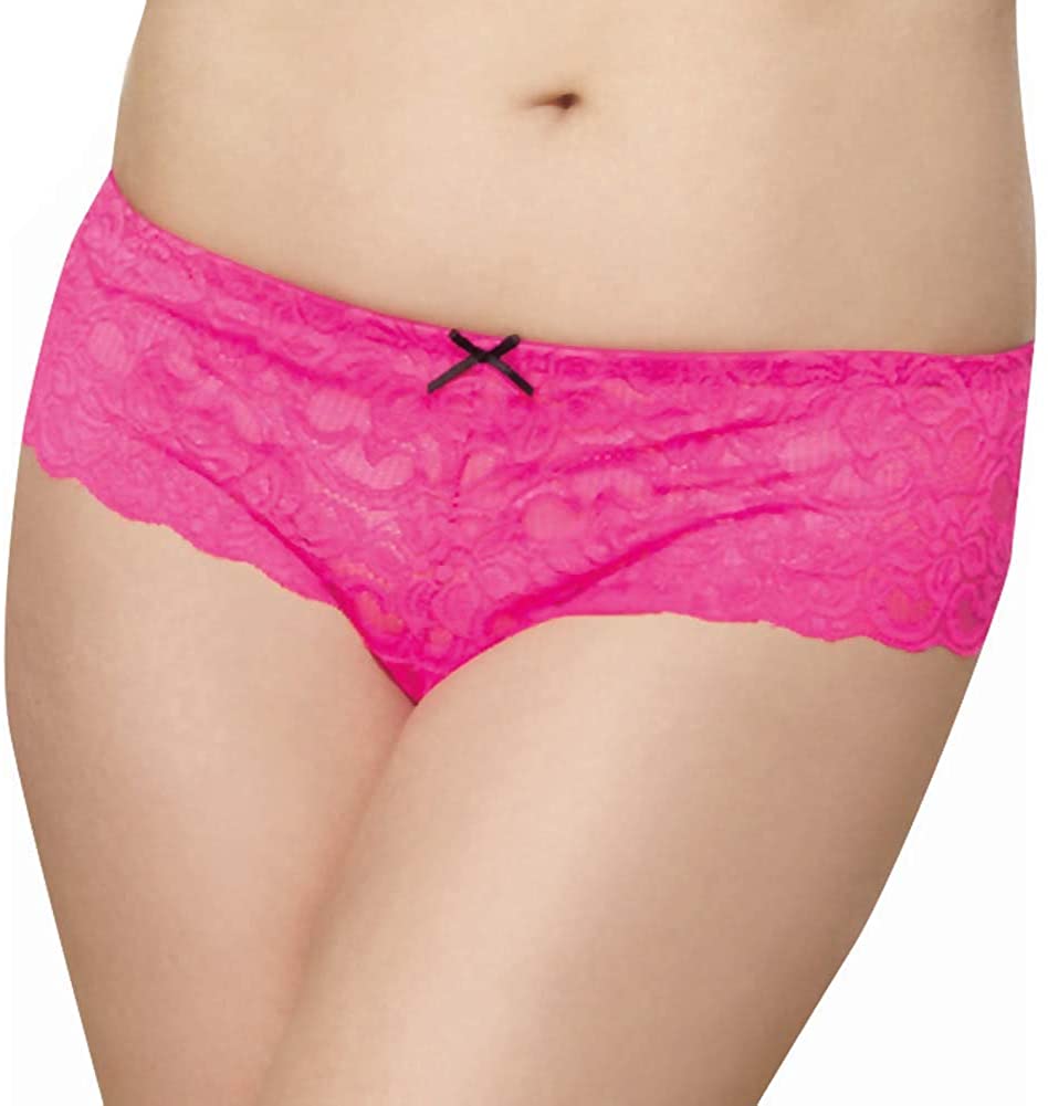 Price:$7.00 Women's Plus-Size Plus Size Cheeky Open Crotch Panty: Clothing, Shoes & Jewelry
