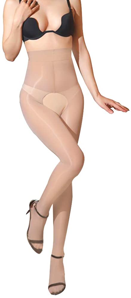 Price:$6.22 Ocean Women 's Sexy Hollow Lingerie Smooth Stockings,high waist bag hips stockings, Apricot, Free Size: Clothing, Shoes & Jewelry