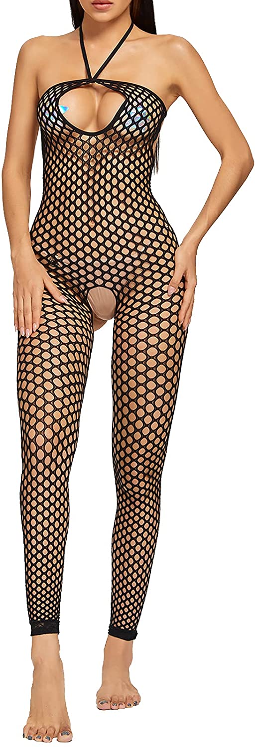 Price:$6.95 Women Sexy Lingerie Fishnet Bodystocking Underwear Nightwear Chemises Bodysuits Garter Type A One Size: Clothing, Shoes & Jewelry