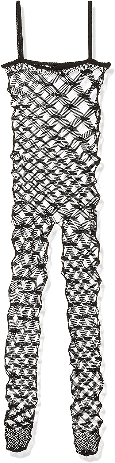 Price:$15.16 LEGS Women's Spandex Multi Strands Big Diamond Net Bodystocking, Black, One Size: Lingerie Sets: Clothing, Shoes & Jewelry